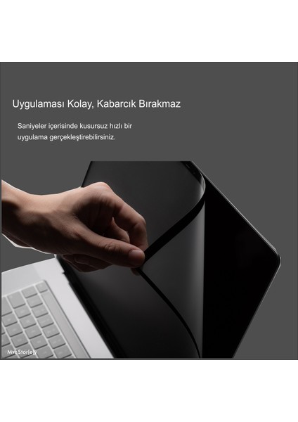 Macbook Air Pro Ekran Koruyucu A1708 A1706 A1989 A2159 A1932 ile Uyumlu Anti Glare