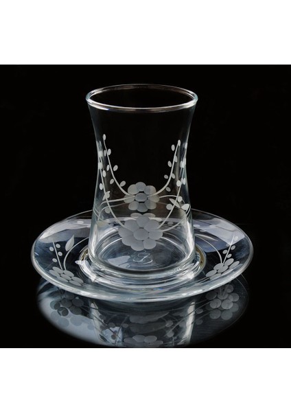 Heybeli 12 Parça Doğa Çay Takımı