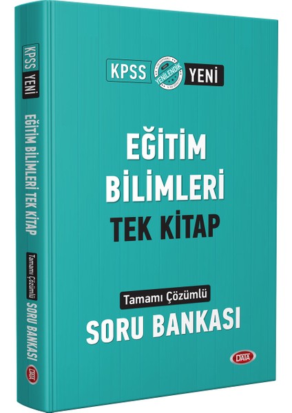 KPSS Eğitim Bilimleri Tamamı Çözümlü Soru Bankası