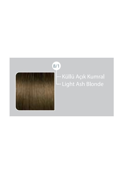 SAÇ BOYASI 8/1 KÜLLÜ AÇIK KUMRAL & BROCHES 30 VOLUME %9 OKSİDAN 2'Lİ SET