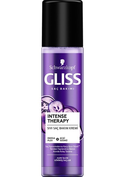 Gliss Intense Therapy Sıvı Saç Bakım Spreyi 200ML