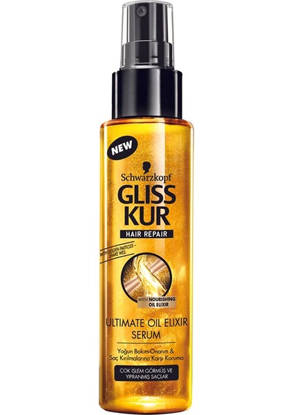 Gliss Ultimate Oil Elixir Saç Bakım Serumu 100ML