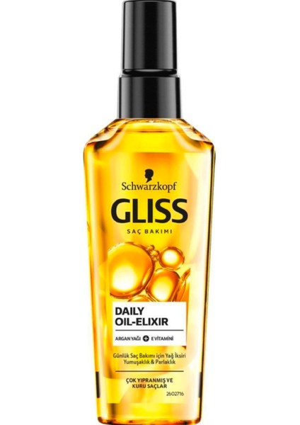 Gliss Daliy Oil Elixir Saç Bakım Yağı 75ML