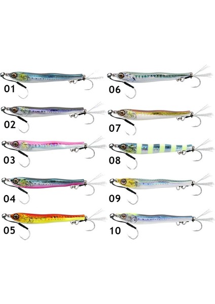 Little JackMetal Adict 03 83 mm 20 gr Jig Yem