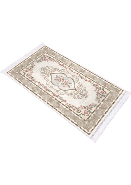 Ipek Dijital Saçaklı Kaymaz Taban Yıkanabilir Halı 1839 Desen 1