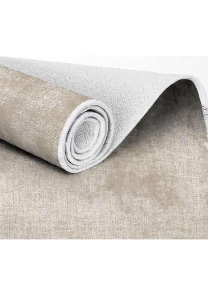 Inci Saçaksız Yıkanabilir Kaymaz Taban Halı 2092 Krem indirimleri