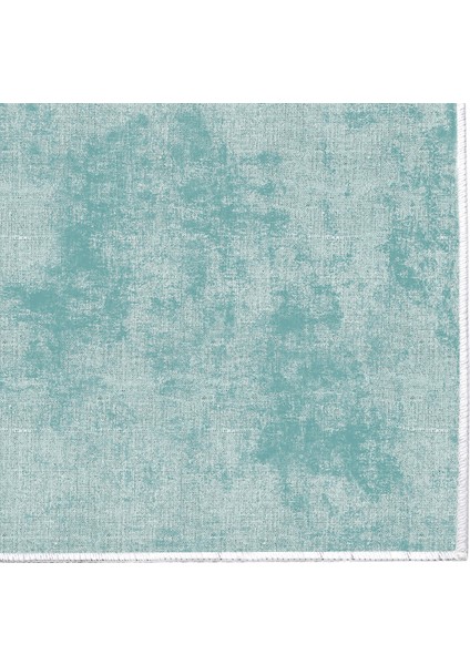 Inci Saçaksız Yıkanabilir Kaymaz Taban Yolluk Halı 2092 Mavi fırsatları