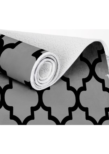 Inci Dijital Saçaksız Yıkanabilir Kaymaz Taban Halı 1882 Desen 8 indirimleri