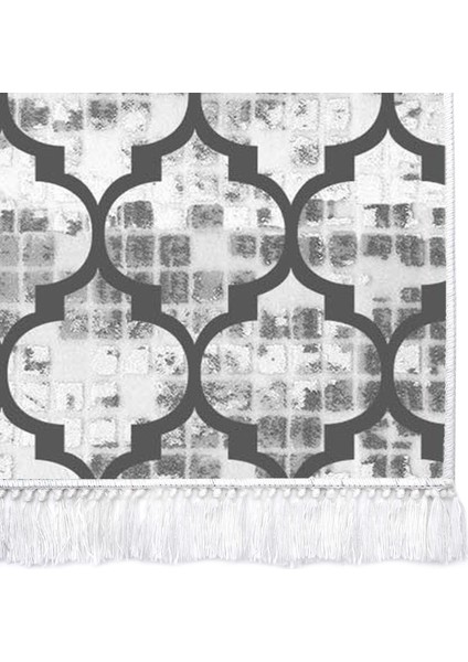 Inci Dijital Saçaklı Yıkanabilir Kaymaz Taban Halı 2029 Desen 1 fırsatları