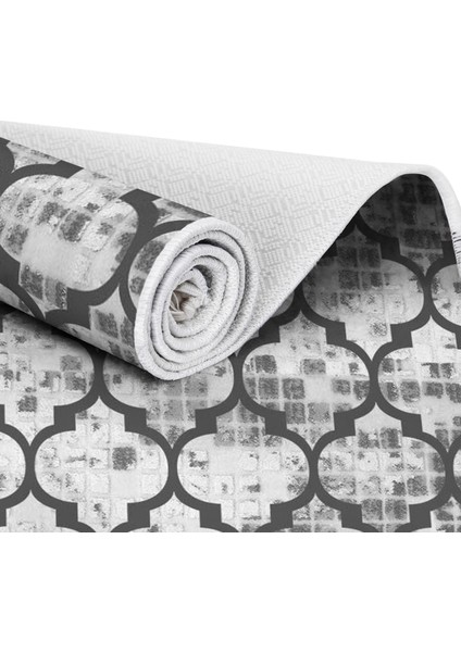 Inci Dijital Saçaklı Yıkanabilir Kaymaz Taban Halı 2029 Desen 1 indirimleri