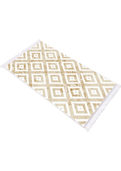 Inci Dijital Saçaklı Yıkanabilir Kaymaz Taban Halı 2035 Desen 1 modelleri