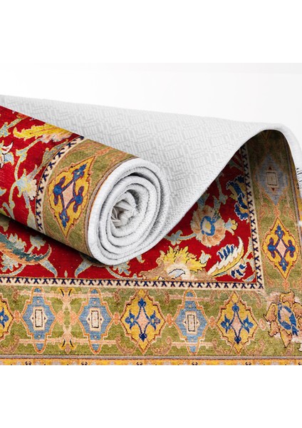 Inci Dijital Saçaklı Yıkanabilir Kaymaz Taban Halı 2046 Desen 1 indirimleri