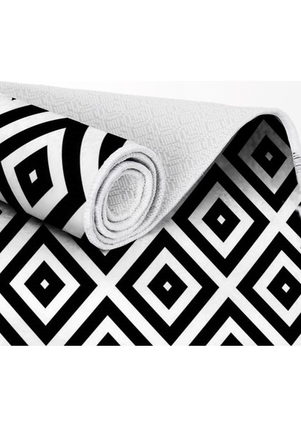 Inci Dijital Saçaksız Yıkanabilir Kaymaz Taban Halı 1881 Desen 3 indirimleri