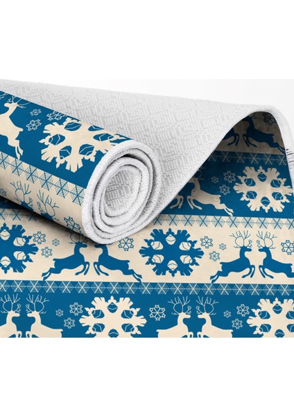 Inci Christmas Saçaksız Yıkanabilir Kaymaz Taban Halı Chr-5 indirimleri