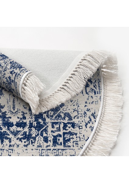 Inci Dijital Saçaklı Yıkanabilir Kaymaz Taban Halı Oval 2069 Desen 1 indirimleri