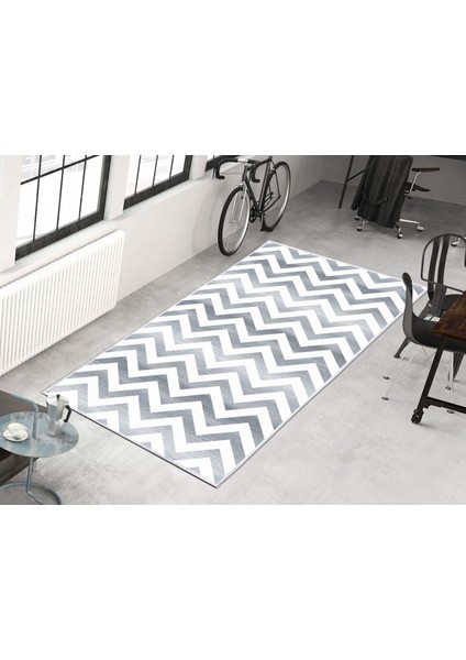 Inci Dijital Saçaksız Yıkanabilir Kaymaz Taban Halı 2045 Desen 1