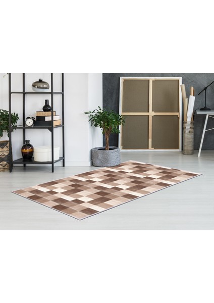 Inci Saçaksız Yıkanabilir Kaymaz Taban Yolluk Halı Y2022