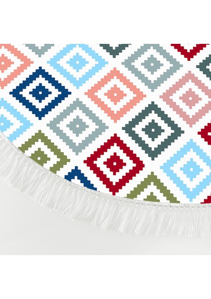 Inci Dijital Saçaklı Yıkanabilir Kaymaz Taban Halı Oval 1891 Desen 2 fırsatları