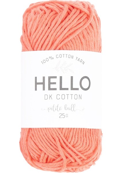 Hello Pamuk Amigurumi Punch El Örgü Ipliği 25 gr