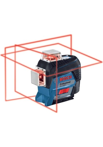 Bosch Gll 3-80 C + Bt 150 Çizgili Hizalama Lazeri