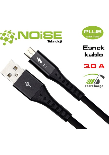 Micro USB 2.0 Şarj ve Data Kablosu