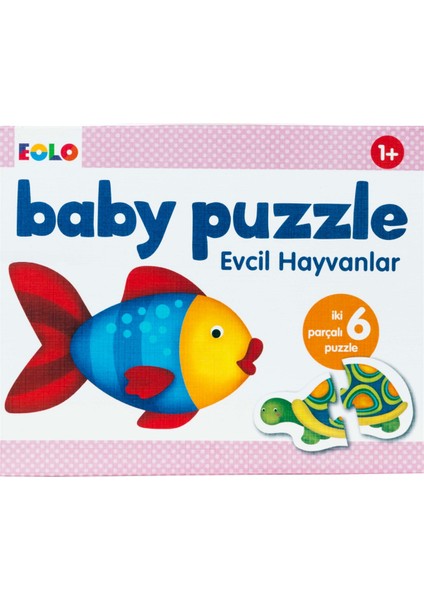 Eolo Baby Puzzle Evcil Hayvanlar