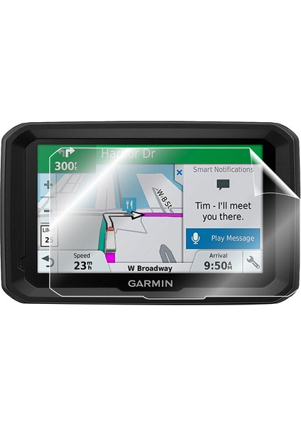 Garmin Dezl 580 Lmt-S Kamyon Navigasyon, 5 Inch Gps Görünmez Ekran Koruyucu