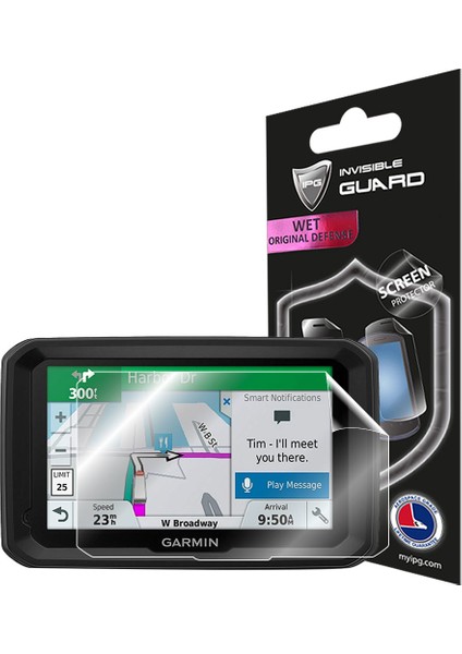 Garmin Dezl 580 Lmt-S Kamyon Navigasyon, 5 Inch Gps Görünmez Ekran Koruyucu