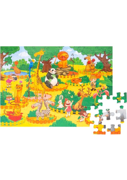Eolo 80 Parça Puzzle Hayvanat Bahçesi modelleri