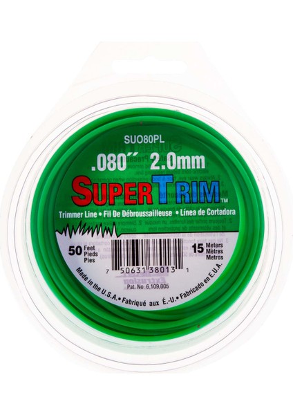 Supertrım Misina 2.0mm 15M Yeşil