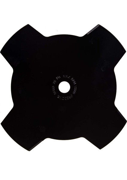 90322-20 Tırpan Bıçağı 4 Dişli Delik Çapı: 20 mm Düz Geniş Tip Kalınlık: 2 mm