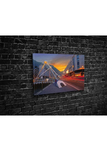 Andorra La Vella - Paris Kanvas Tablo fiyatları