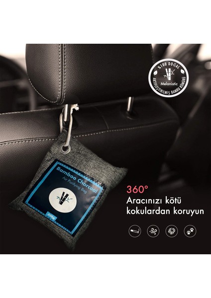 Aktif Karbon Hava Temizleyici - 2 Adet 200 gr modelleri