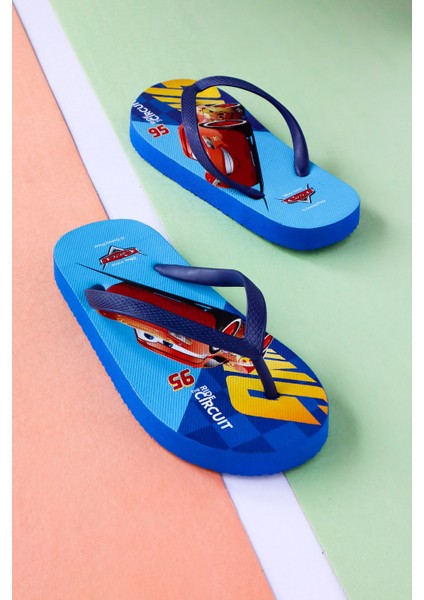 Cars Çocuk Unisex Rahat Parmak Arası Plaj Terliği Flipflop