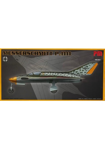 PM-217 Messerschmitt P.1111 Model Uçak 1:72