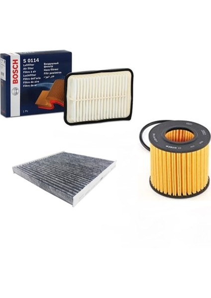 Toyota Corolla 1.6 Benzin Filtre Bakım Seti (2013-2018)