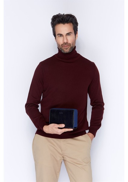 Parlak Lacivert - Deri El Çantası 331 fiyatları