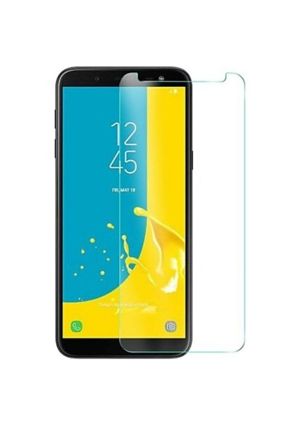 Samsung Galaxy J6 Kırılmaz Cam Koruyucu Temperli