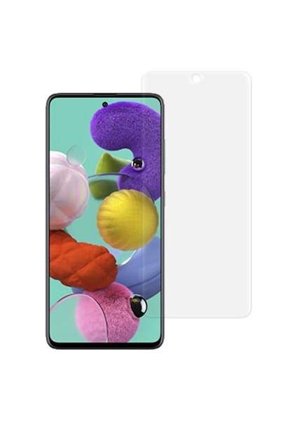 Samsung Galaxy A51 Kırılmaz Cam Koruyucu Temperli