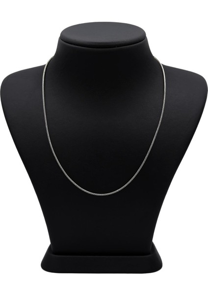 50 cm Tilki Kuyruğu Oksitli Gümüş Zincir fiyatları