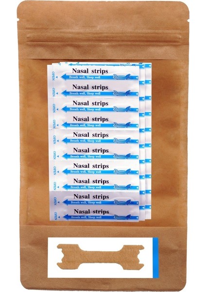 Burun Bandı 80 Adet (Medium Beden 55X16 Mm )