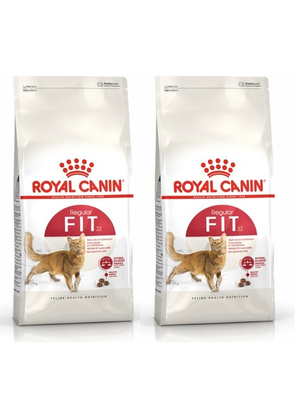 Fit 32 Yetişkin Kedi Maması Dengeli Beslenme 2 x 2 kg