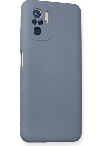 Xiaomi Redmi Note 10S Kılıf Nano Içi Kadife Silikon - Gri fiyatları
