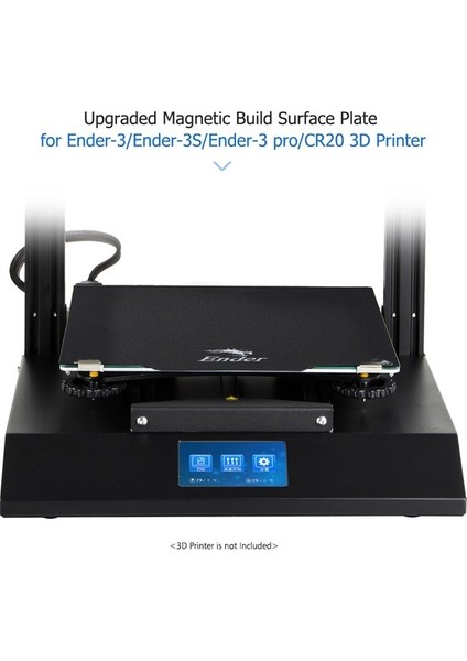 Creality 3D Ender-3 Yükseltme Manyetik Yapı Yüzey Plakası (Yurt Dışından)