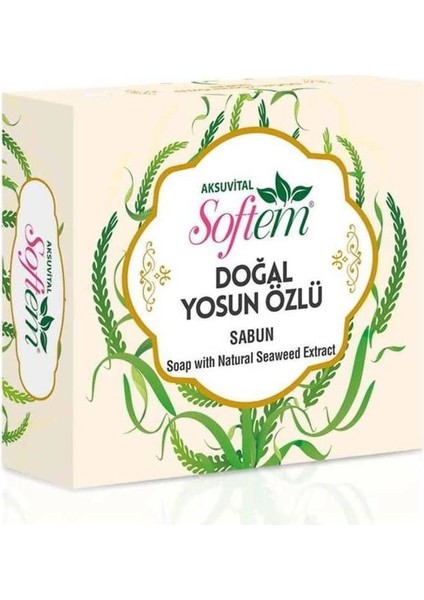 Doğal Yosun Özlü 130 gr Sabun