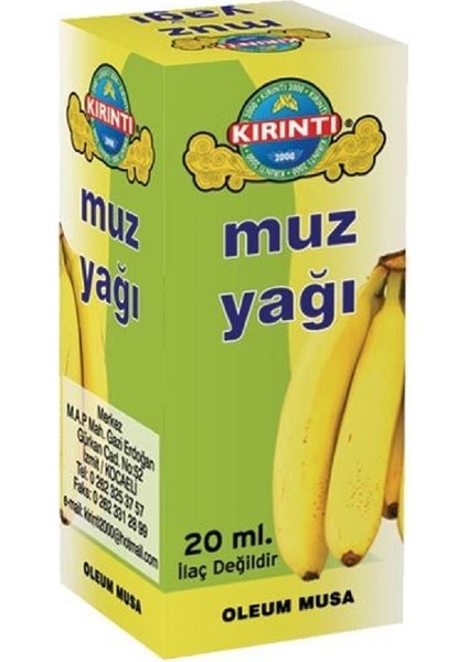 Muz Yağı 20 ml