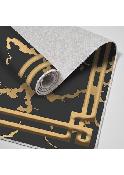 Alanur Trend Kaymaz Taban Dijital Banyo Takımı KT478 Siyah fırsatları