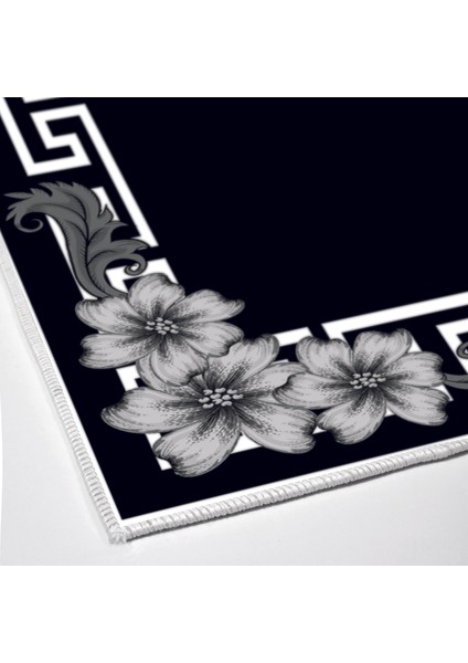 Alanur Trend Kaymaz Taban Dijital Banyo Takımı KT494 Siyah modelleri