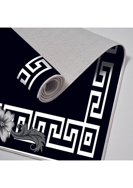 Alanur Trend Kaymaz Taban Dijital Banyo Takımı KT494 Siyah fırsatları