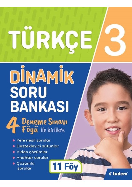 3. Sınıf Türkçe Dinamik Soru Bankası